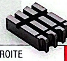 Jeu de 4 peignes