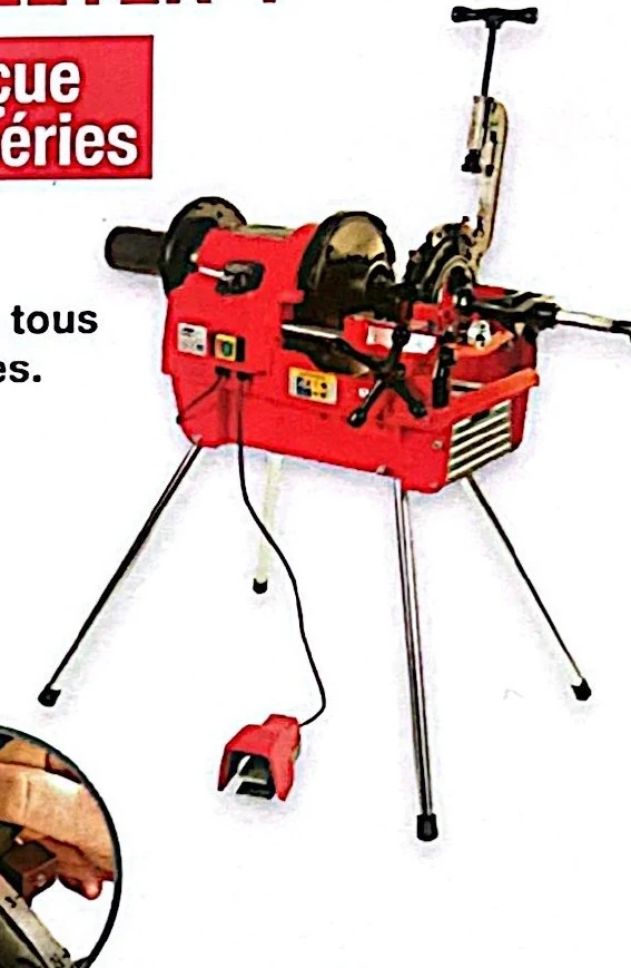 Machine à fileter 4"