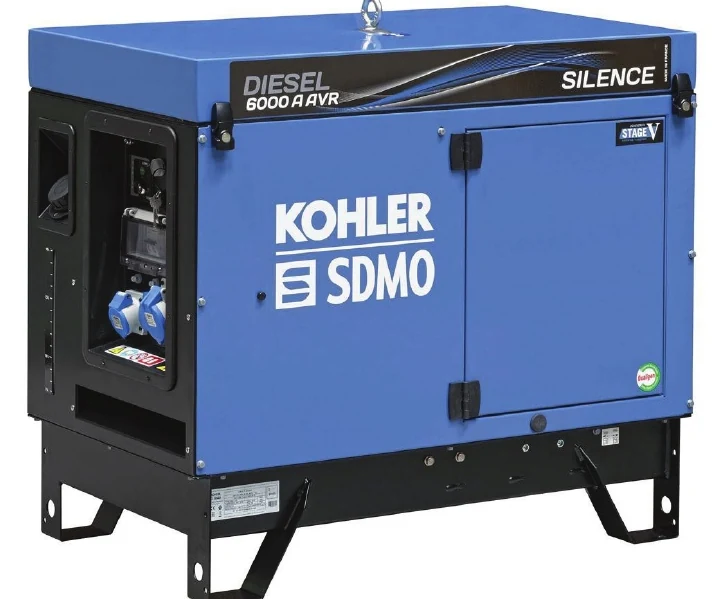 Groupe diesel 6000e avr silencieux